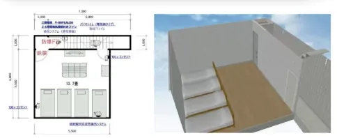 4人 floor plan